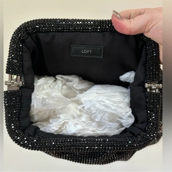 Loft Sparkle Dumpling Bag - Picture 3 of 5